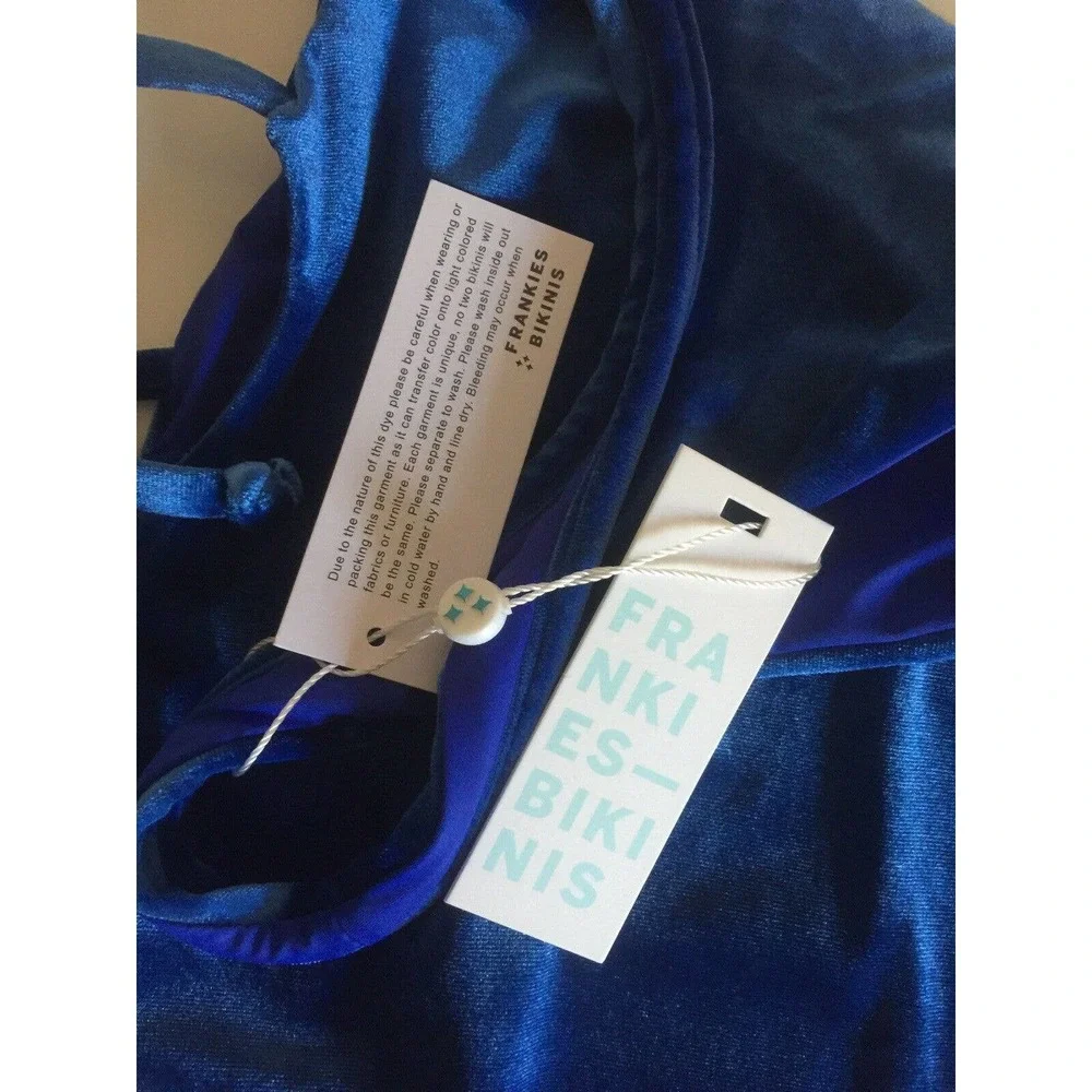 NWT Frankies Bikinis Honey One Piece Swimsuit S